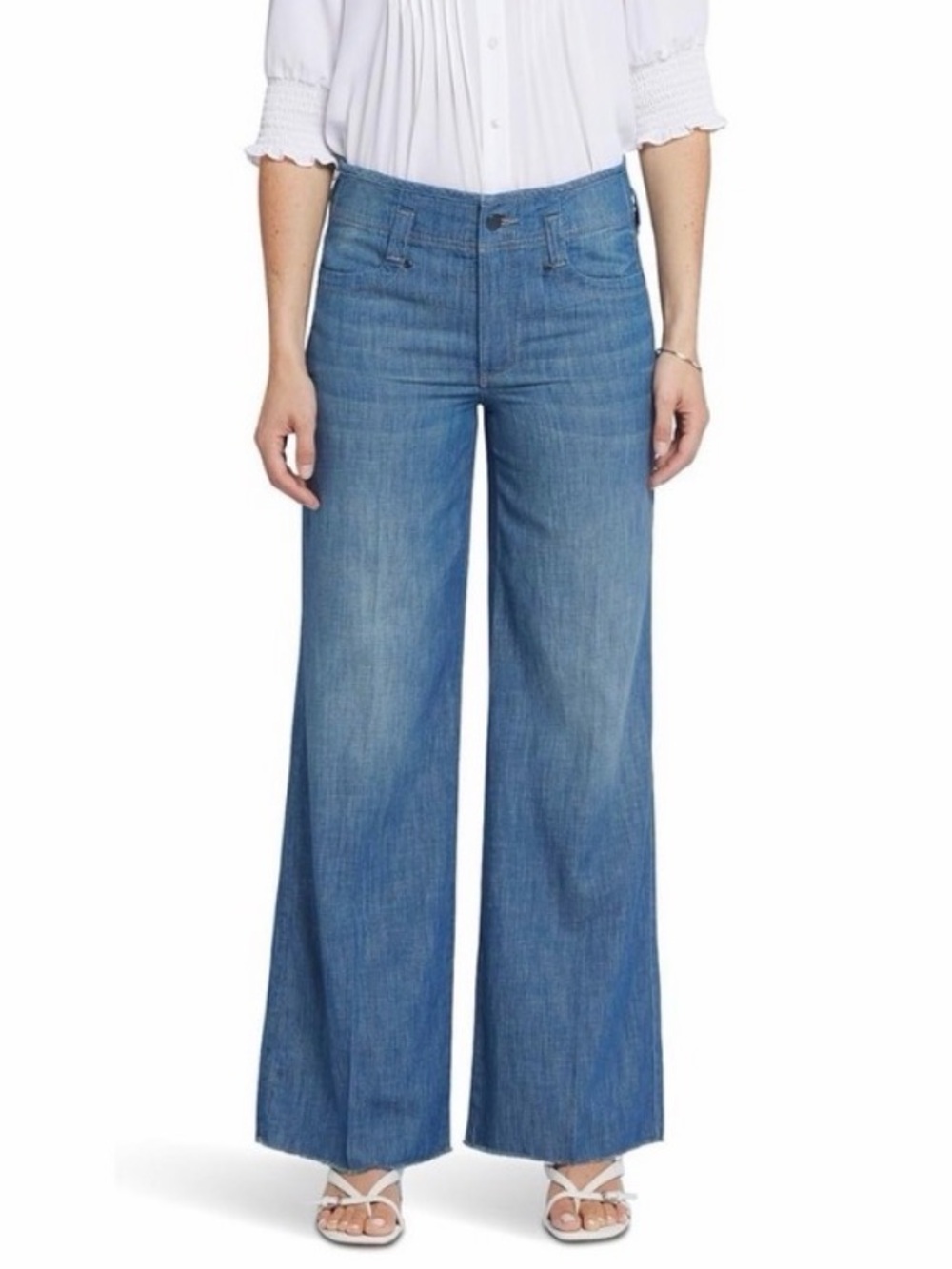 NWT NYDJ high rise Teresa wide-leg jeans size 10